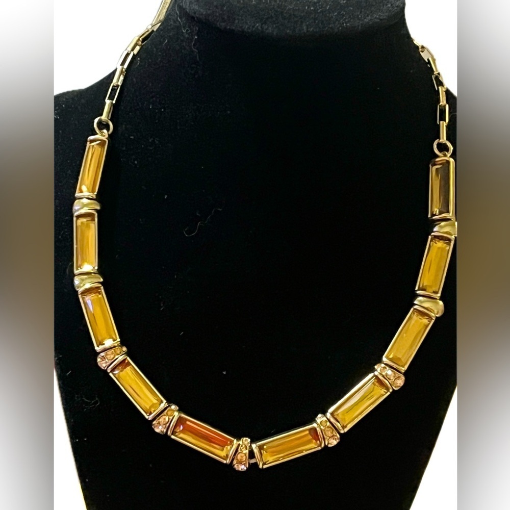 Neiman Marcus Elegant Gold-Tone Necklace, NWT